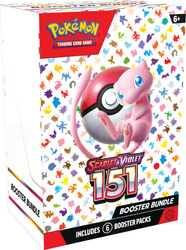Zestaw Pokemon Tcg Scarlet & Violet 151 Bundle 6x Booster ORYGINALNE KARTY