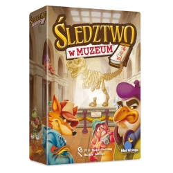 Śledztwo w muzeum gra planszowa poszlaki dedukcja detektyw dla dzieci 8+