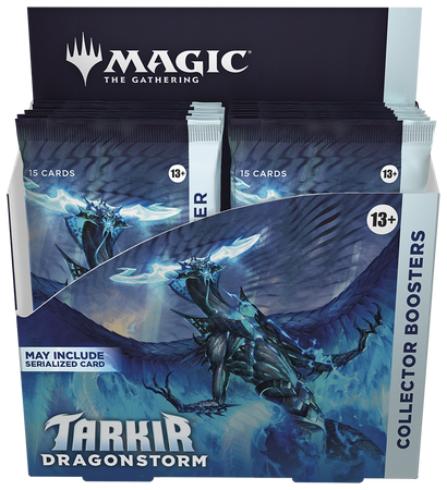 Collector Booster Box Tarkir: Dragonstorm karty MTG 12 boosterów Magic 2025 PREMIUM