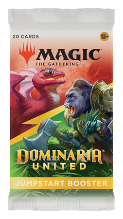 18x JumpStart Booster Dominaria United Jump Start MTG karty Magic the Gathering LUZEM