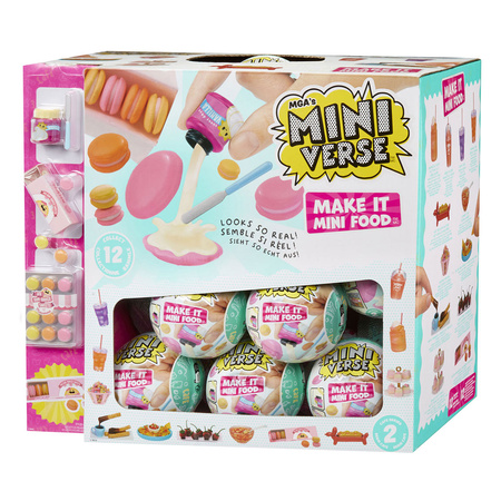 Make it Mini Foods kawiarnia Food Diner Cafe Kula MGA MINIVERSE ORYGINALNE