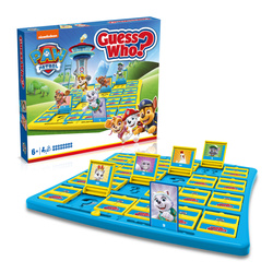 GUESS WHO PAW PATROL Zgadnij kto to Psi gra planszowa dla dzieci WIELOJĘZYKOWA