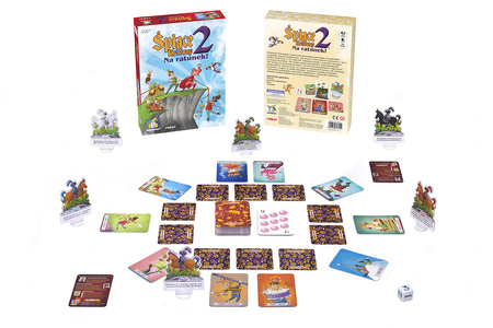 ŚPIĄCE KRÓLEWNY 2 GRA PLANSZOWA KARCIANA KARTY DLA DZIECI RODZINY SENIORÓW