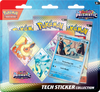 3w1 Pokemon Prismatic Evolutions naklejki Tech Sticker ORYGINALNE KARTY