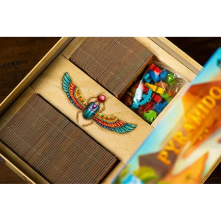 Piramido gra planszowa strategiczna płytki kafelki EGIPT faraon Lucky Duck