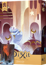 DIXIT MINI ROZSZERZENIE DODATEK KARTA PROMO do gra planszowa +PUZZLE 1000 Mermaid in Love