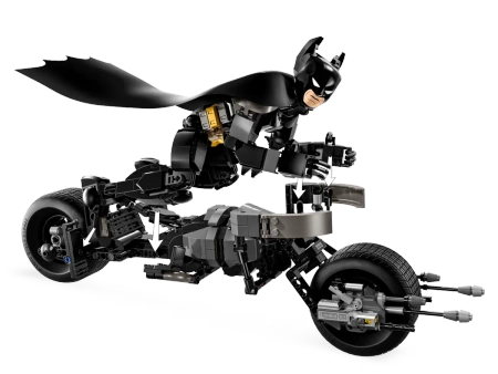 LEGO 76273 Klocki Super Heroes Figurka Batmana do zbudowania i batcykl