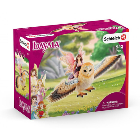 Schleich 70713 ELFKA LECĄCA NA SOWIE elf sowa figurka kolekcjonerska premium