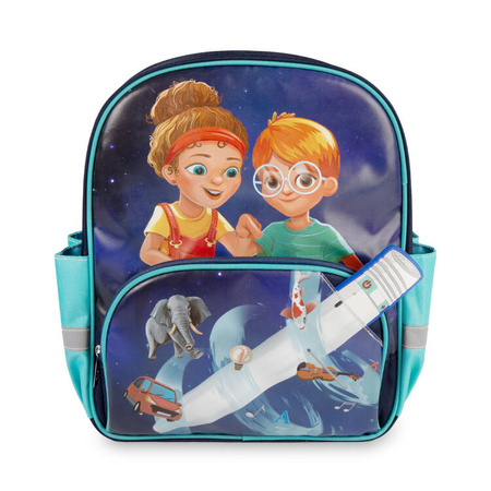 Czytaj z Albikiem oryginalny plecak na pióro i książki Albik