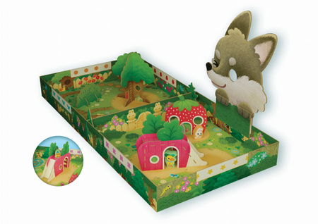 Chowajka zaglądajka planszowa gra na spostrzegawczość 3+ zabawa w chowanego