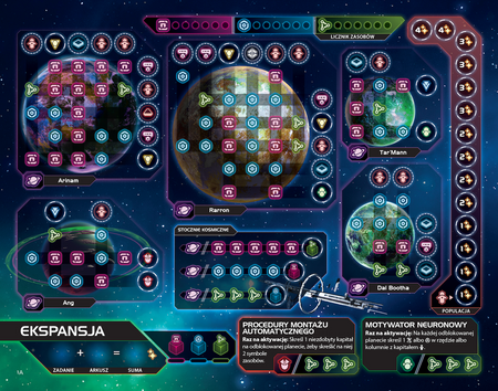 Twilight Inscription gra planszowa EURO roll&write strategiczna ASYMETRIA