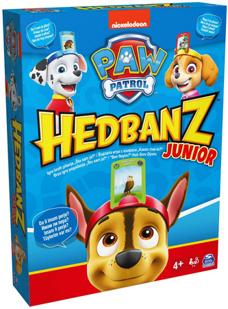 OUTLET HEDBANZ PSI PATROL gra zgadnij kim jestem EDYCJA ZAGRANICZNA