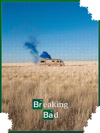 Puzzle 1000 el. Breaking Bad puzle układanka serial tv dla fanów Winning