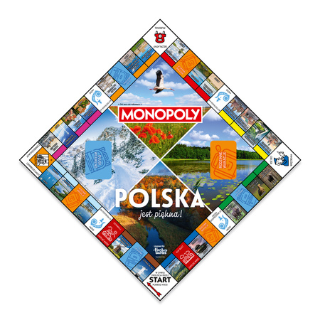 MONOPOLY POLSKA JEST PIĘKNA EDYCJA monopol classic standard gra planszowa