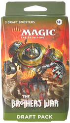 OUTLET ZESTAW PREZENTOWY MAGIC THE GATHERING 3 Draft Booster Pack MTG Brothers War