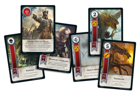 OUTLET GWINT LEGENDARNA EDYCJA WIEDŹMIN gra karciana planszowa PEŁNE POLSKIE WYDANIE [16+]