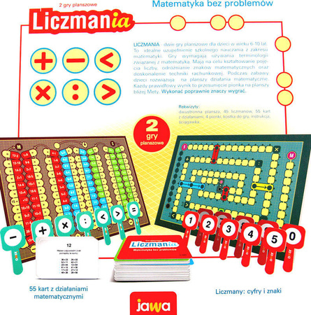 OUTLET Liczmania Matematyka dla dzieci edukacyjna
