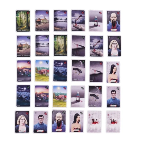 Lipowo. Kto zabił? Gra planszowa przygodowa DETEKTYWISTYCZNA śledztwo