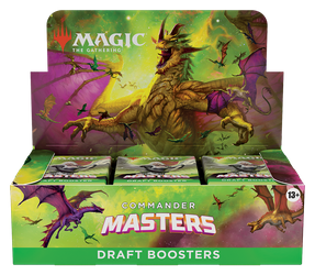 Booster BOX DRAFT MtG Commander Masters angielski (24 boostery)