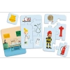 3w1 ZAWODY +CYFERKI + ZEGAR GRA DLA DZIECI PLANSZOWA EDUKACYJNA RODZINNA 3+