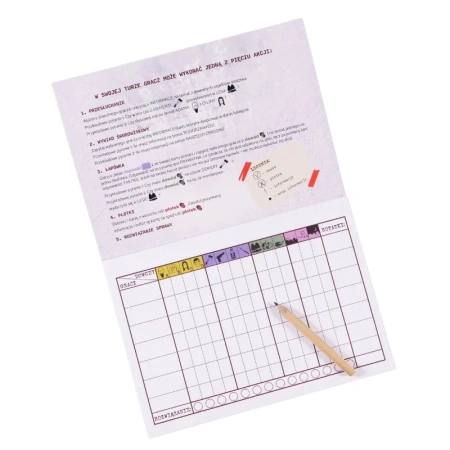 Lipowo. Kto zabił? Gra planszowa przygodowa DETEKTYWISTYCZNA śledztwo