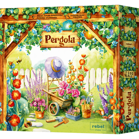 PERGOLA PRZEPIĘKNA gra planszowa ogrody ogród PIĘKNA WIELKA EDYCJA POLSKA