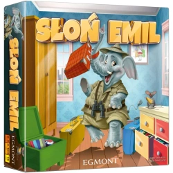 Słoń Emil gra PLANSZOWA dla dzieci 4+ spakuj SŁONIKA na wakacje EDUKACYJNA