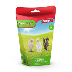 Schleich 42574 zestaw 3x kura figurka Kurze Przyjaciółki Farm World kury