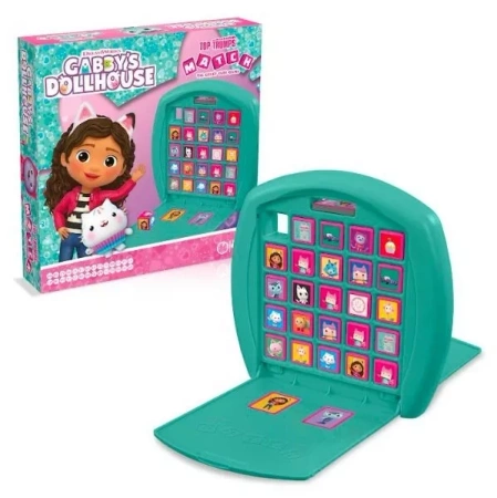 SUPER zestaw 4w1 gier KOCI DOMEK GABI MONOPOLY gra planszowa JUNIOR TOP
