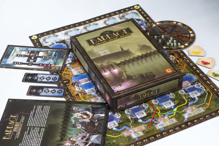 Barrage rozszerzenie dla 5. gracza DODATEK gra strategiczna planszowa tamy