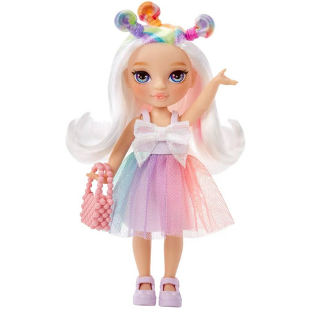 Rainbow High LALKA +JEDNOROŻEC +AKCESORIA Littles Dolls Opal ŚLICZNEWŁOSY