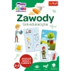 3w1 ZAWODY +CYFERKI + ZEGAR GRA DLA DZIECI PLANSZOWA EDUKACYJNA RODZINNA 3+