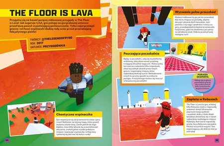 ROBLOX NAJLEPSZE GRY PODRĘCZNIK GRACZA książka poradnik kompendium dla fanów