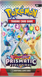 Prismatic Evolutions booster Pokemon TCG saszetka karty ORYGINALNE KARTY