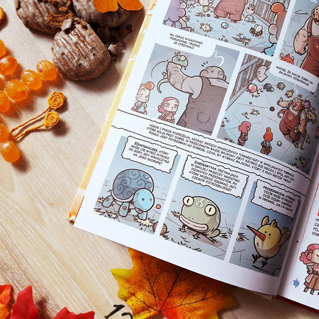 MALI HOKUS I POKUS KOMIKS PARAGRAFOWY DLA DZIECI BURZA I GRZYBY książka gra