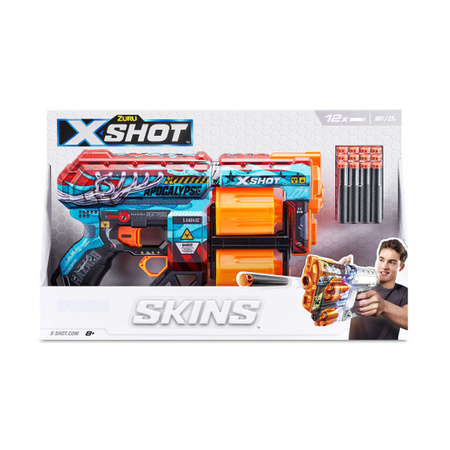 WYRZUTNIA X-SHOT APOCALYPSE SKINS DREAD NA pistolet +strzałki do wyrzutni
