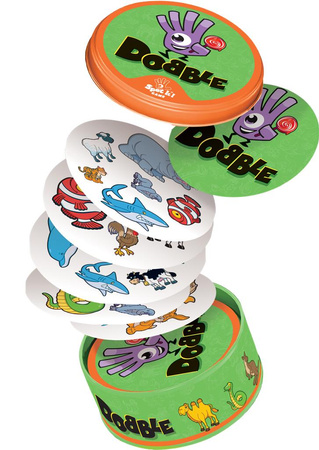 DOBBLE KIDS gra planszowa karty doble dooble dople dla dzieci karciana