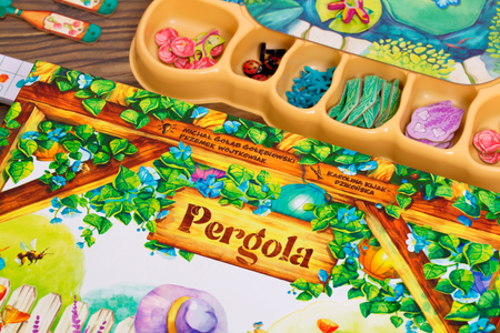 PERGOLA PRZEPIĘKNA gra planszowa ogrody ogród PIĘKNA WIELKA EDYCJA POLSKA