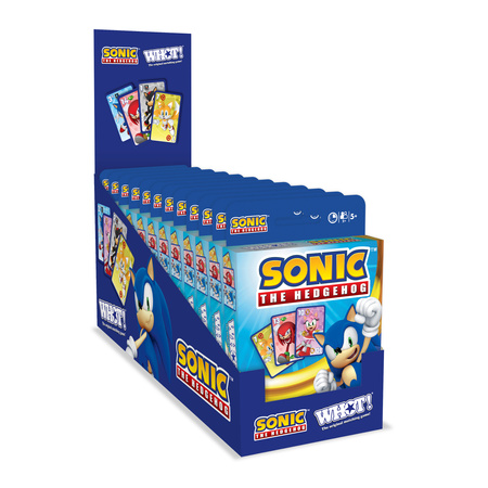 WHOT! Sonic gra planszowa karciana karty Sonik dla dzieci rodzinna POLSKA
