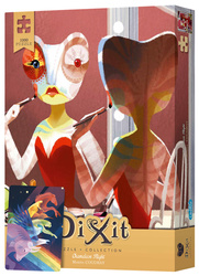 DIXIT MINI ROZSZERZENIE DODATEK KARTA PROMO do gra planszowa +PUZZLE 1000 Chameleon Night