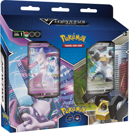 OUTLET Pokémon Go TCG V Battle Deck Mewtwo Melmetal +KOD ORYGINALNE KARTY