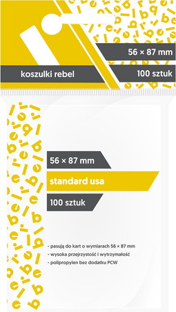 Koszulki Rebel 56x87 Standard USA 100