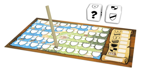 KINGDOMINO DUEL gra planszowa dla 2 osób graczy