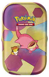 Pokemon 151 Tin 2023 Puszka karty Slowpoke Sandshrew +2 boostery ORYGINALNE