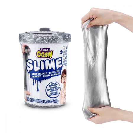 ZESTAW 4 TUBY ZURU OOSH SLIME PREZENTOWY WYSOKA JAKOŚĆ BEZPIECZNY DLA DZIECI