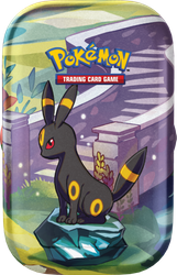 Pokemon Prismatic Evolutions Umbreon Tin Puszka 2 boostery ORYGINALNE KARTY