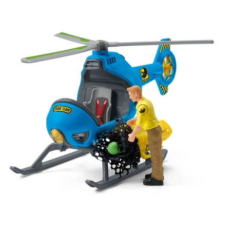 Schleich 41468 Zestaw Dinozaur Helikopter Tapeżara figurka kolekcjonerska