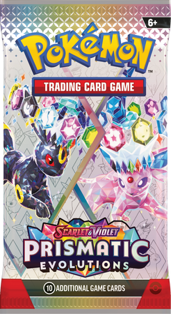 Prismatic Evolutions booster Pokemon TCG saszetka karty ORYGINALNE KARTY