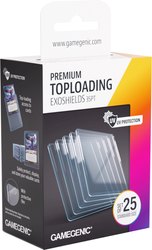 25x Toploader PREMIUM Exoshields Gamegenic na karty Pokemon do kart MtG Magic