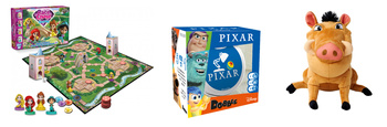 PREZENT MARZEŃ DISNEYA: DOBBLE DISNEY PIXAR +KRÓL LEW PUMBA +WIELKA GRA 3D